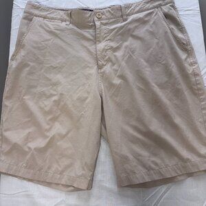 Men's Johnnie-O Performance Flat Front Shorts size 38 Preppy Sport Traditional